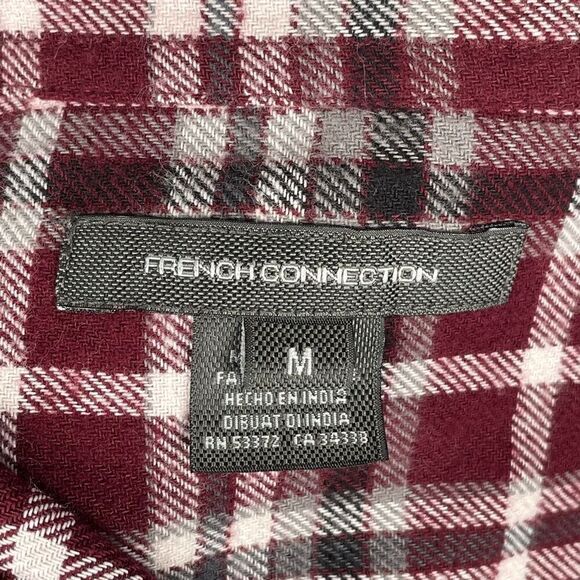 French Connection Flannel Panita Popover Oversized Tunic - Women’s M - Picture 5 of 8